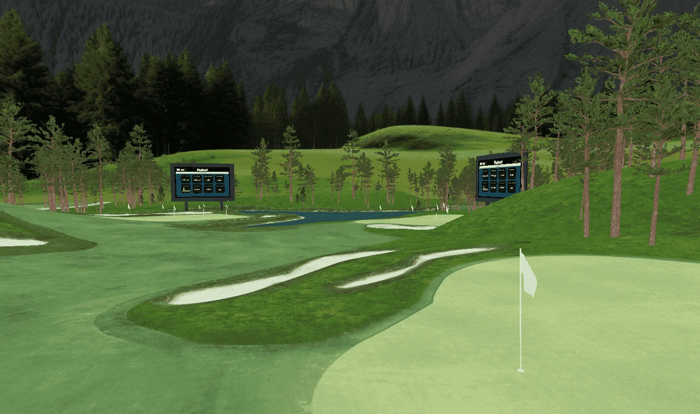 PutterVR Virtual Golf Green